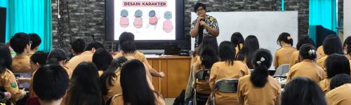 Praktisi Mengajar: Pemahaman Ilustrasi Dasar dan Pengembangan Komik Menjadi Intellectual Property